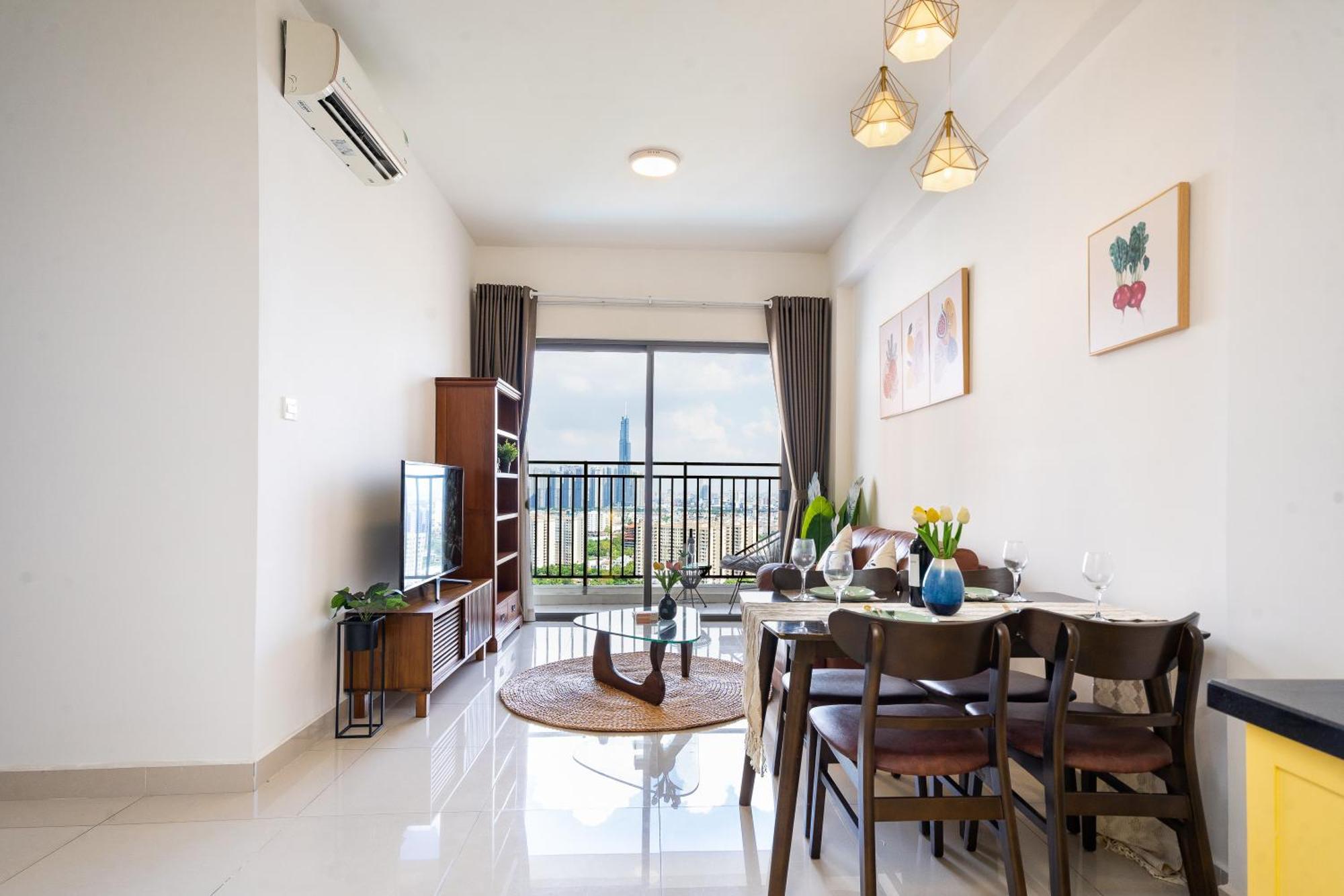 The Sun Avenue Cozy And Paceful 2 Bedroom 2 Bathroom In An Phu, Distric 2, Lagom 2707